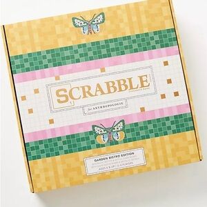 Anthropologie Scrabble Garden Bistro Edition